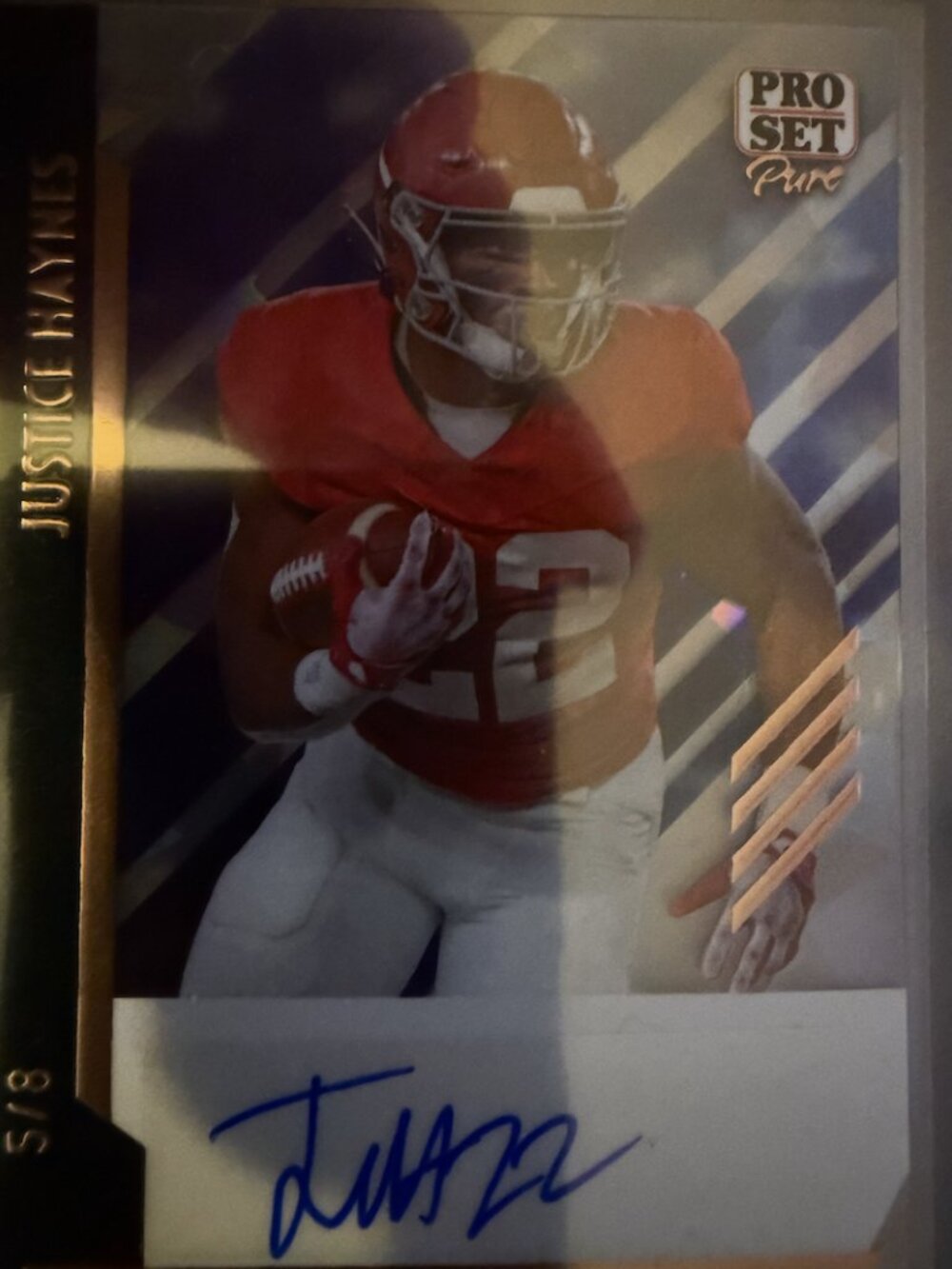 Justice Haynes BA-JH1 Auto | 2024 Leaf Pure Crystal 5/8